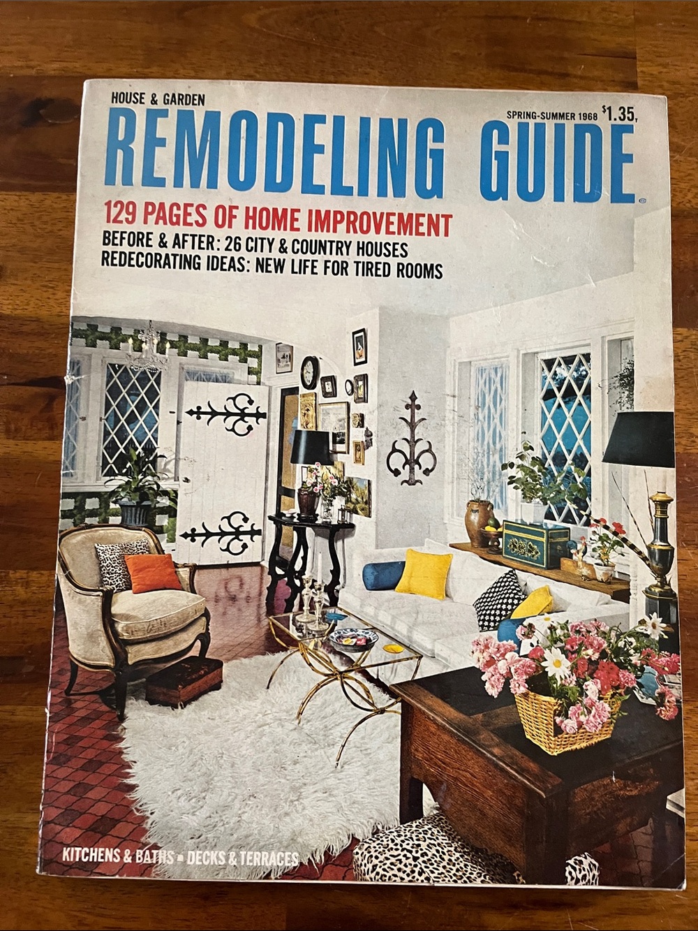 MCM House/Garden Remodeling Guide Spring/Summer 1968 Vtg 60s Decorating Designs